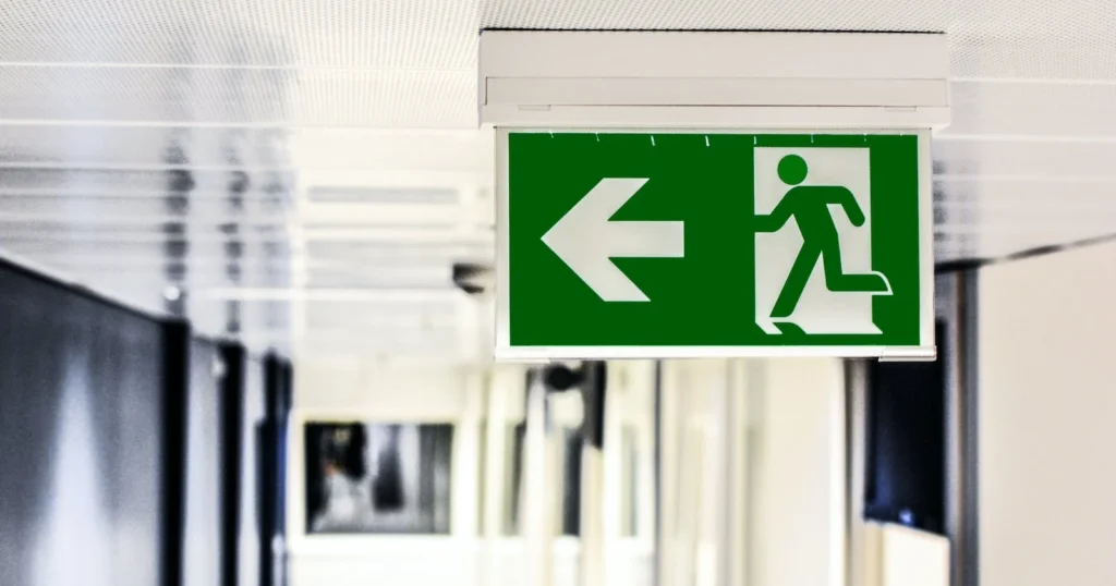 An infographic summarising key fire safety regulations and building compliance for Architectural projects.