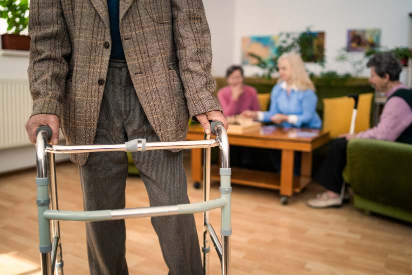 A beautifully designed elderly-friendly home showcasing accessibility features, harmonious interiors, and sustainable architectural elements by Shear Architectural Design.